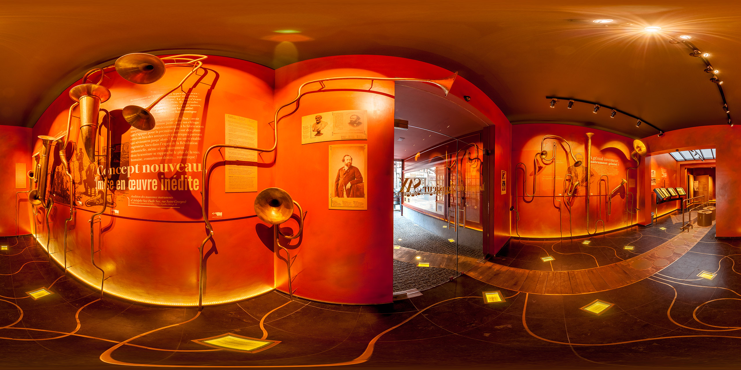 Mr Sax's House 360images.be Visites virtuelles à 360°, prises de